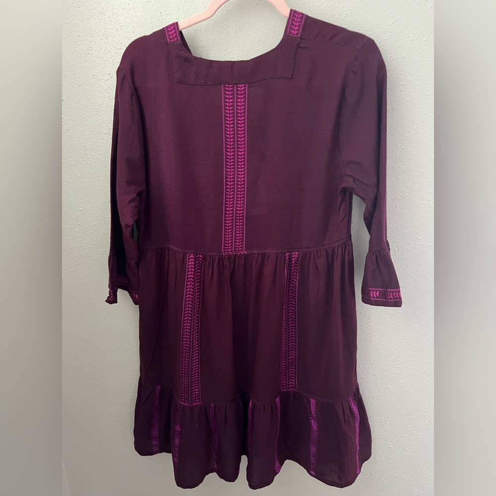 lemlem Hanna Cotton Blend Cover-Up Dress New - Picture 9 of 13